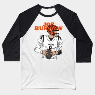 Joe Burrow Comic Style Baseball T-Shirt